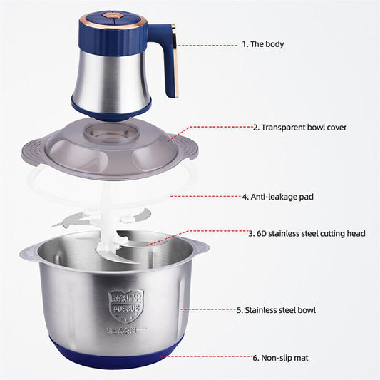 Stainless Steel Food Chopper